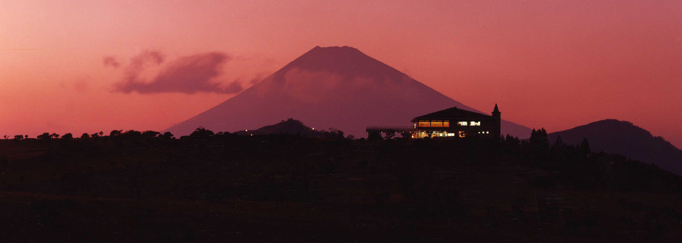 箱根くらかけゴルフ場からの富士山は絶景です